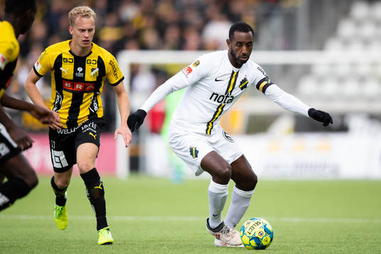 s Henok Goitom  och Häckens Gustav Berggren