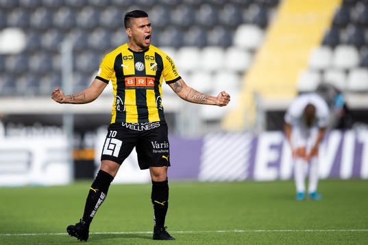 Häckens Paulinho jublar