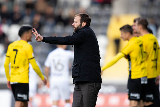 Häckens tränare Andreas Alm