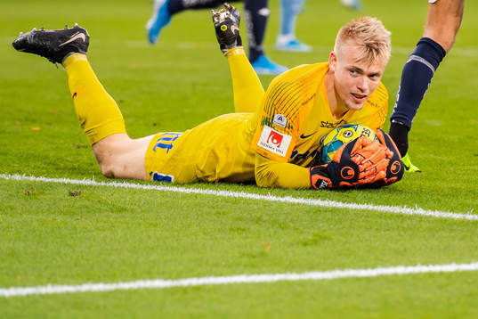 IFK Norrköpings målvakt Isak Pettersson
