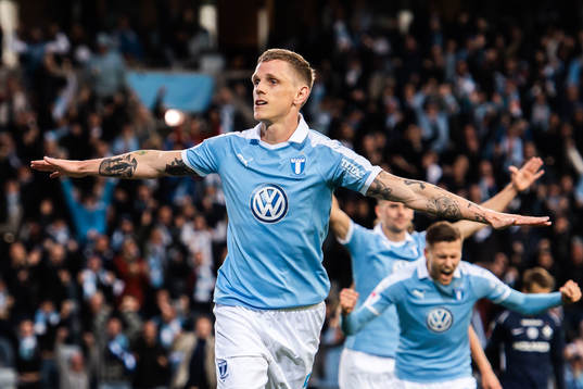 Malmö FFs Sören Rieks jublar