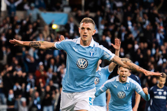 Malmö FFs Sören Rieks jublar