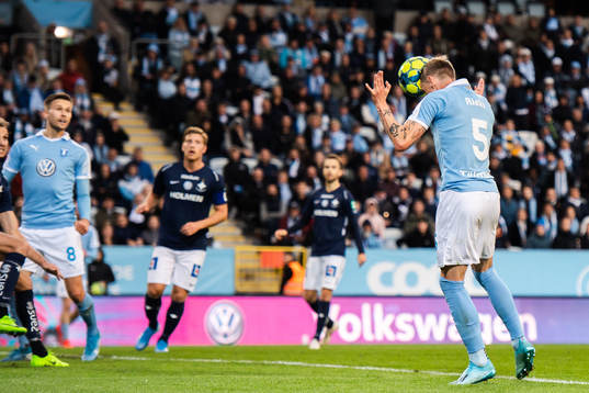 Malmö FFs Sören Rieks gör 1-0
