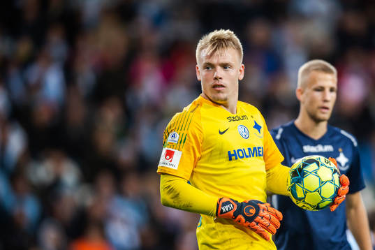 IFK Norrköpings målvakt Isak Pettersson