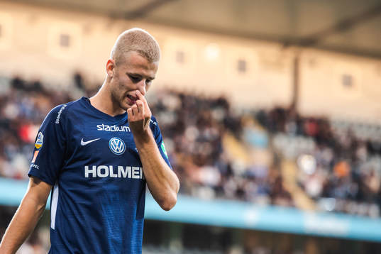 IFK Norrköpings Filip Dagerstål deppar