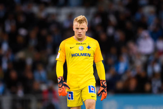 IFK Norrköpings målvakt Isak Pettersson