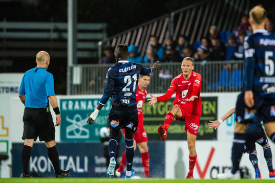 Kristoffer Ramos Barmen of Brann reacts