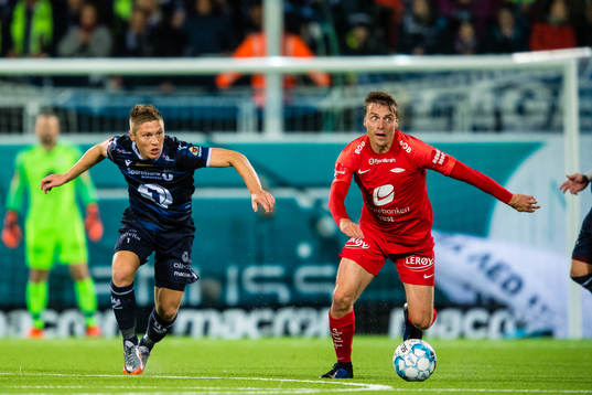 Torgil Øwre Gjertsen of Kristiansund and Ruben Yttergård