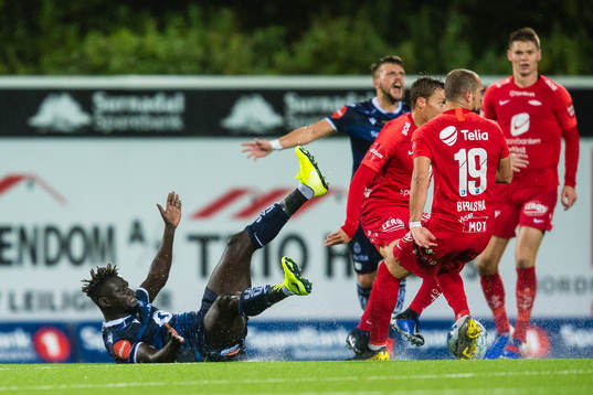 Aliou Coly of Kristiansund
