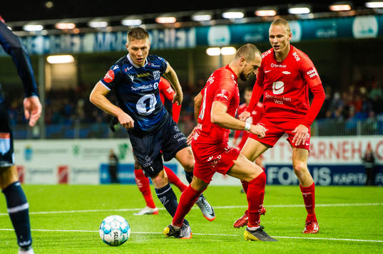 Torgil Øwre Gjertsen of Kristiansund, Veton Berisha and