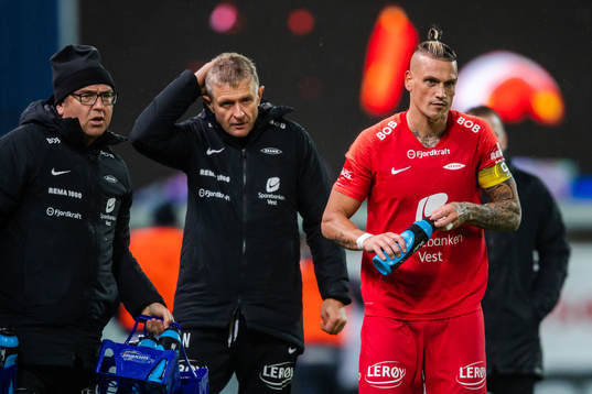 Lars Arne Nilsen, head coach and Vito Wormgoor of Brann