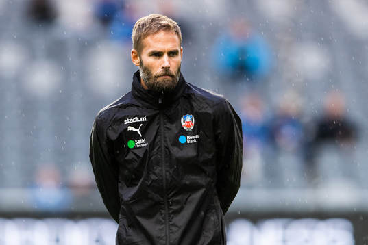 Helsingborgs tränare Olof Mellberg