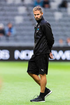 Helsingborgs tränare Olof Mellberg