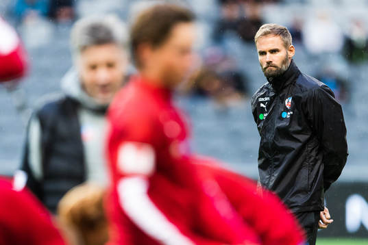 Helsingborgs tränare Olof Mellberg
