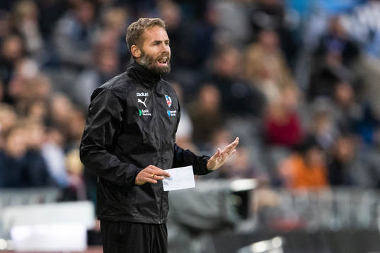 Helsingborgs tränare Olof Mellberg