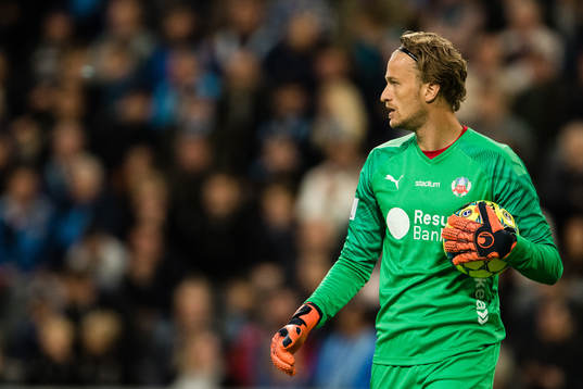 Helsingborgs målvakt Anders Lindegaard