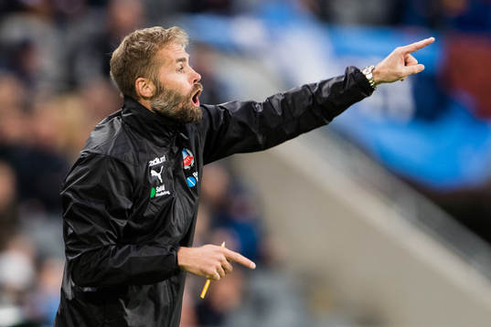 Helsingborgs tränare Olof Mellberg