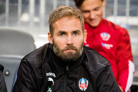 Helsingborgs tränare Olof Mellberg