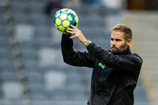 Helsingborgs tränare Olof Mellberg