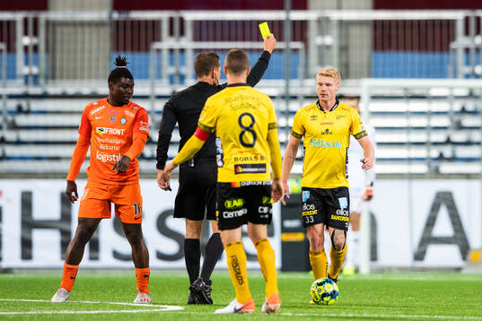 Elfsborgs Sivert Heltne Nilsen varnas