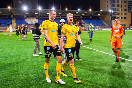 Elfsborgs Stian Rode Gregersen och Sivert Heltne Nilsen