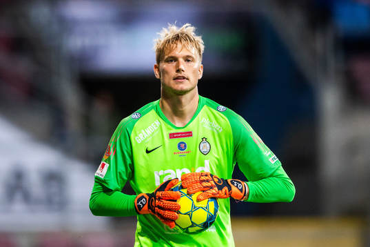 AFC Eskilstunas målvakt Ole Söderberg