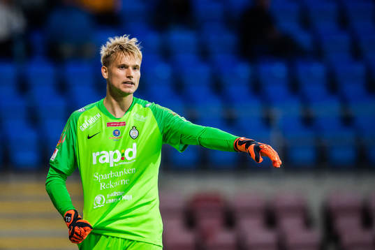 AFC Eskilstunas målvakt Ole Söderberg