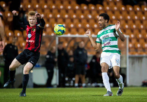 Brommapojkarnas Gustav Sandberg Magnusson och Brian Span