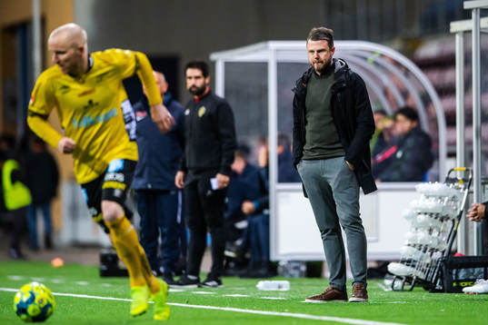 Elfsborgs manager Jimmy Thelin