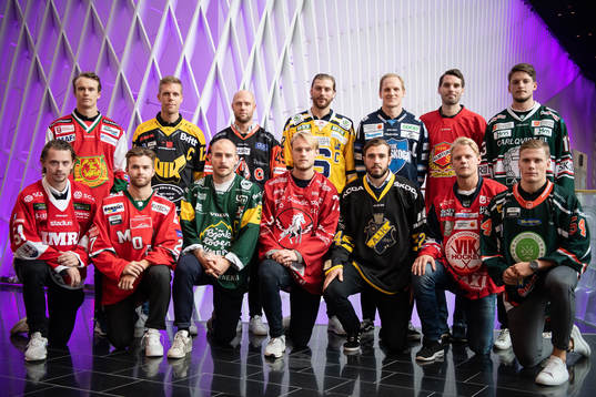 Övre raden fr.v. Emil Bejmo, Mora, Fredrik Johansson,