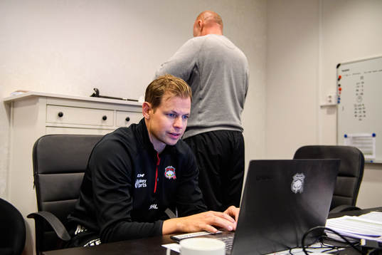 Assisterande tränare Martin Filander