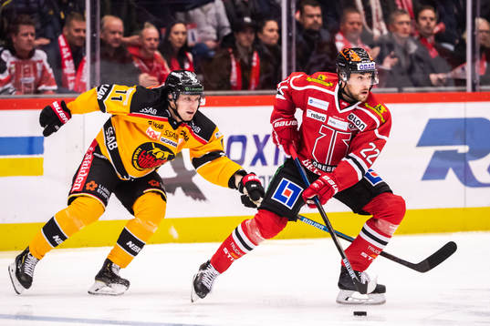 Luleås Petter Emanuelsson och Örebros Jonathan Andersson
