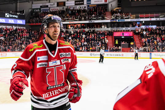 Örebros Rasmus Rissanen jublar