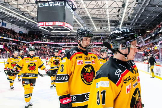 Luleås Lucas Ramberg deppar