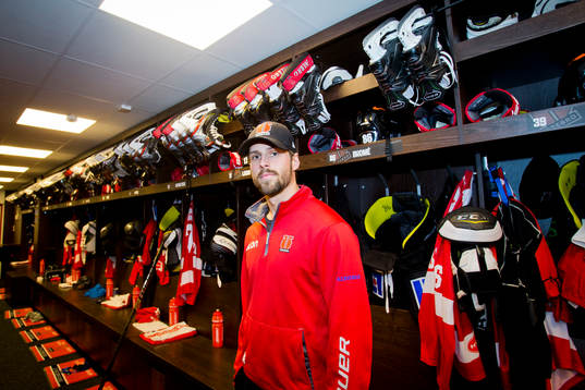 Porträtt på Örebros Mathias Bromé
