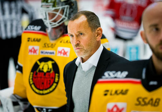 Luleås tränare Thomas Berglund