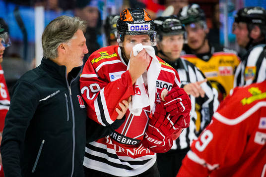 Örebros Ludvig Rensfeldt deppar