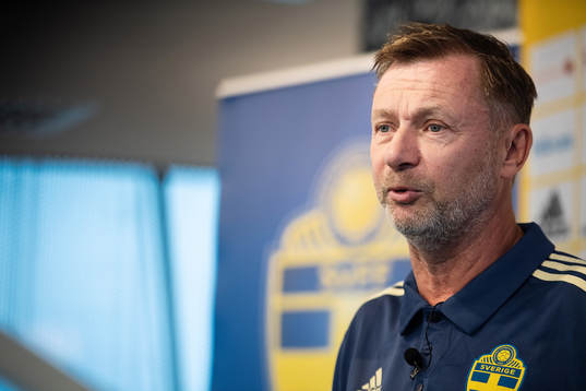 Peter Gerhardsson, förbundskapten för damlandslaget