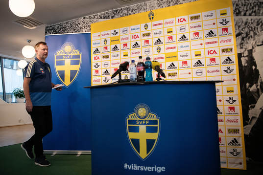 Peter Gerhardsson, förbundskapten för damlandslaget