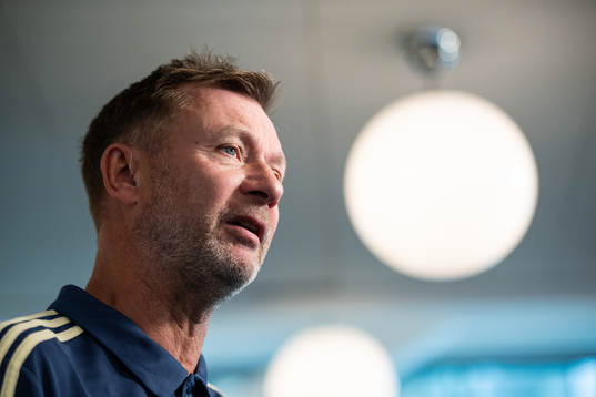 Peter Gerhardsson, förbundskapten för damlandslaget