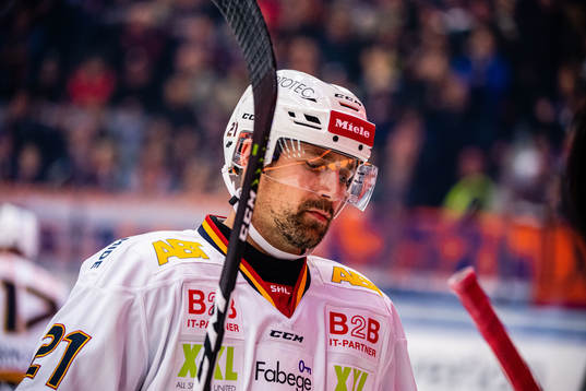 Djurgårdens Patrik Berglund deppar