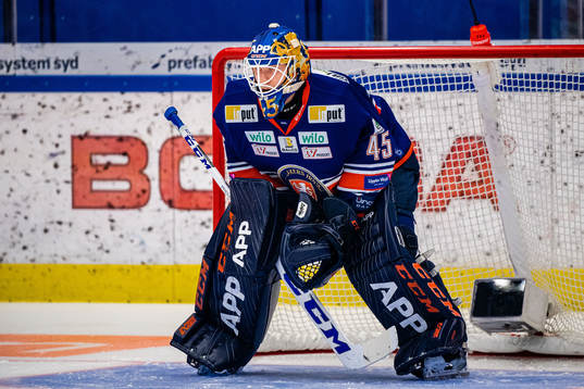 Växjös målvakt Viktor Andrén