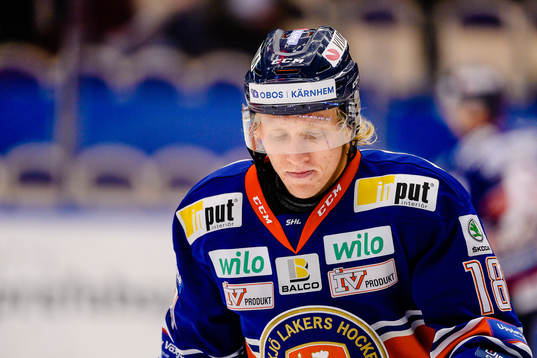 Växjös Marcus Sylvegård  deppar