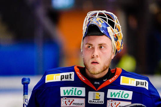 Växjös målvakt Viktor Andrén