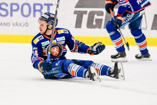 Växjös Brendan Shinnimin deppar