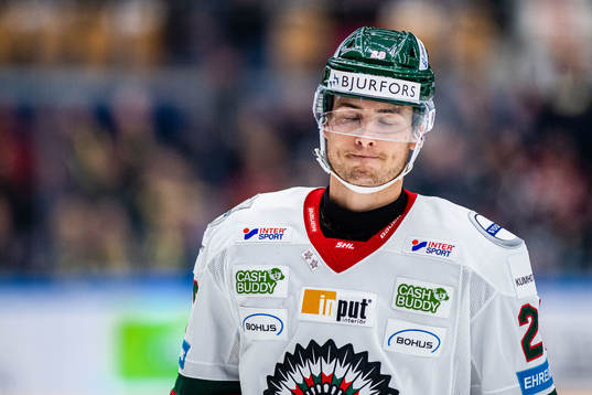 Frölundas Johan Sundström deppar