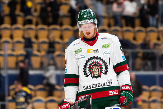 Frölundas Simon Hjalmarsson deppar