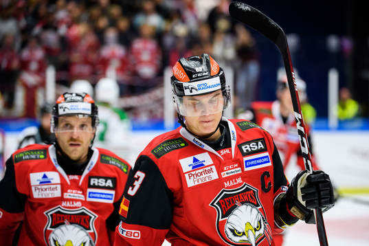 Malmö Redhawks Fredrik Händemark deppar