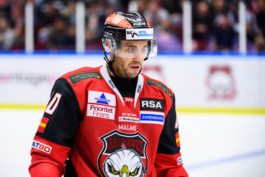 Malmö Redhawks Jesper Jensen deppar