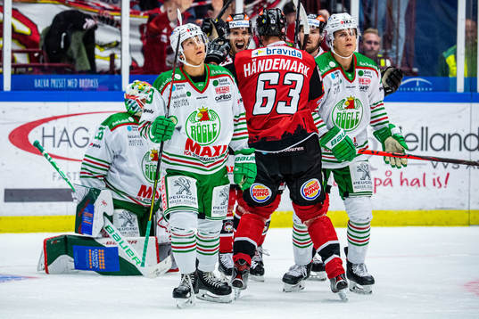 Rögles Daniel Bertov deppar samtidigt som Malmö Redhawks